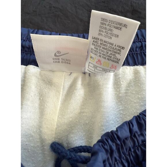 Nike Vintage Lined Nylon Track Pants, Jogger, Windbreaker, Size Large - Picture 4 of 4